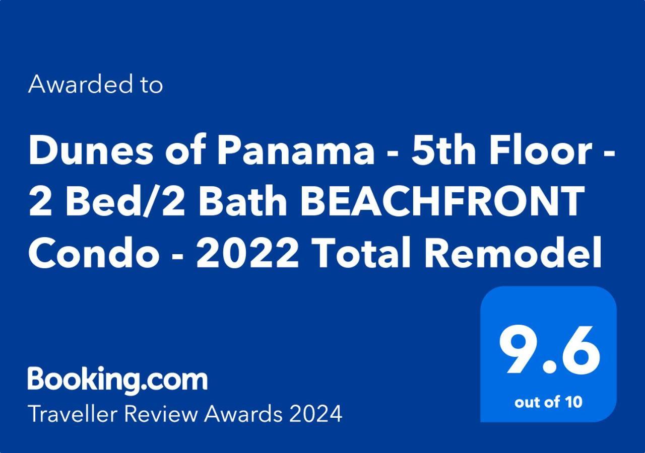 5-Star Beachfront - Remodeled 2 Bd & 2 Ba - Dunes Of Panama D505 Panama City Beach Eksteriør bilde